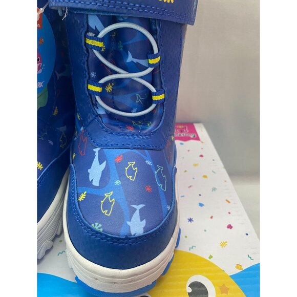Nickelodeon Boy's Baby Shark Sz 11 Insulated Snow Boots (Toddler/Little Kid) NIB - Picture 4 of 7